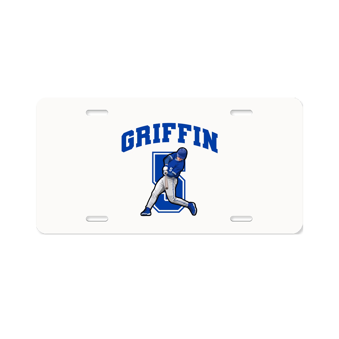 License Plate — Number in Classic