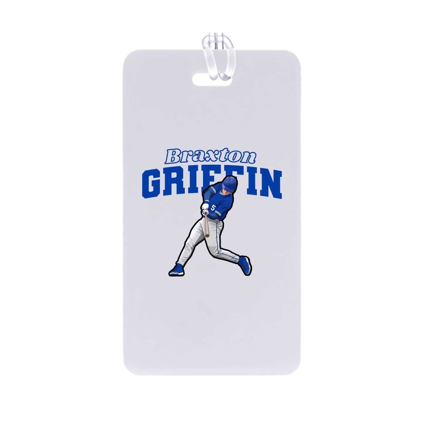 Bag Tag — Name Arch in Classic