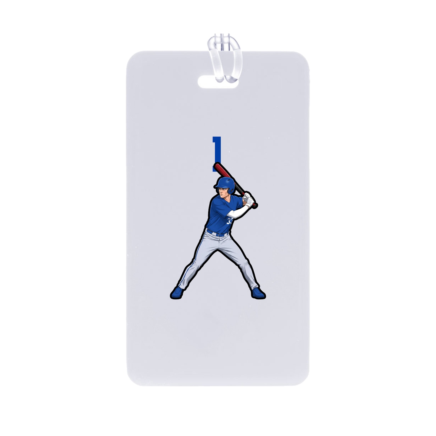 Bag Tag — Number Top in Classic