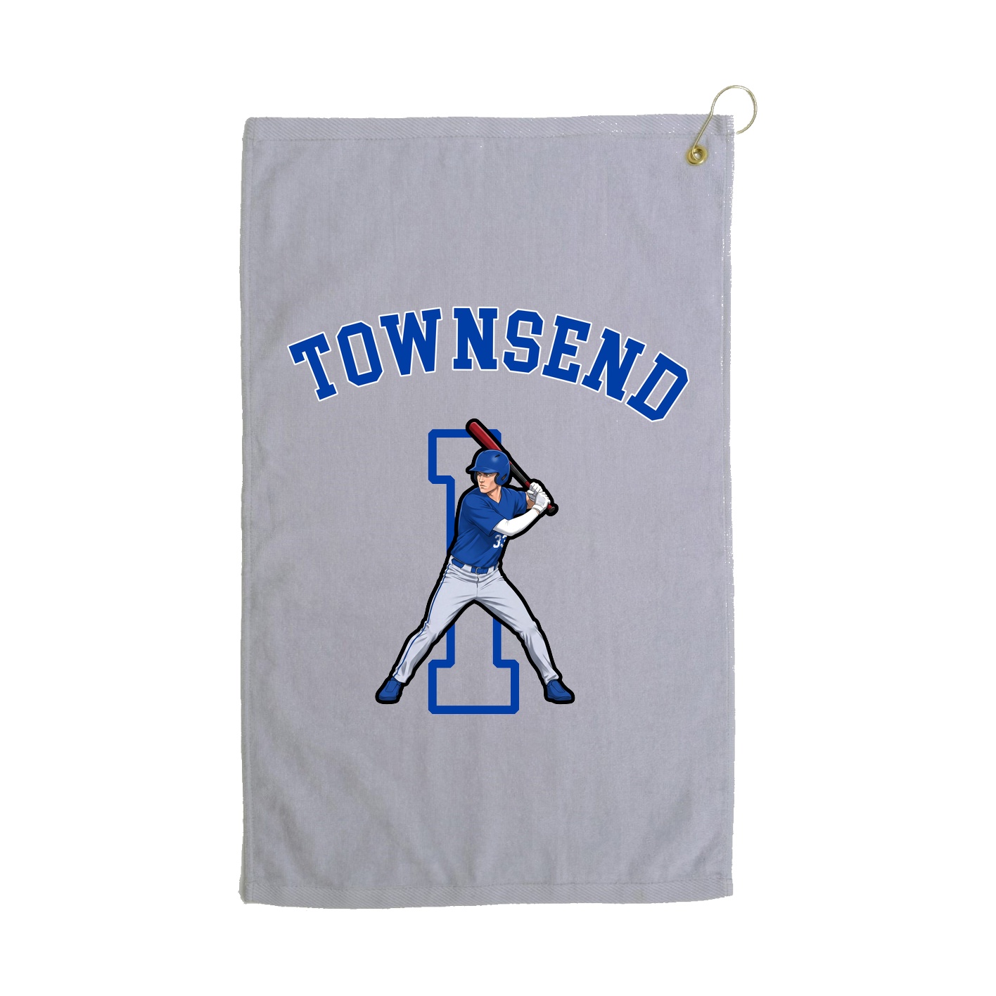 Golf Towel — Shirsey Arch in Grey
