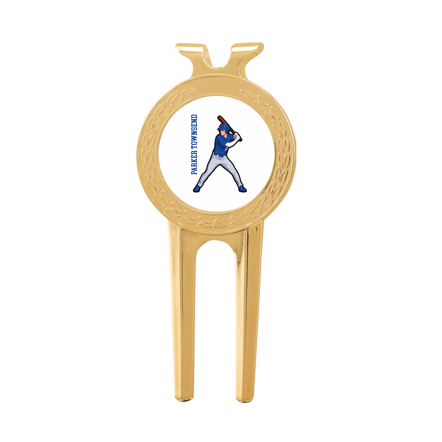 Divot Tool with Ball Marker — Name Vertical in Classic