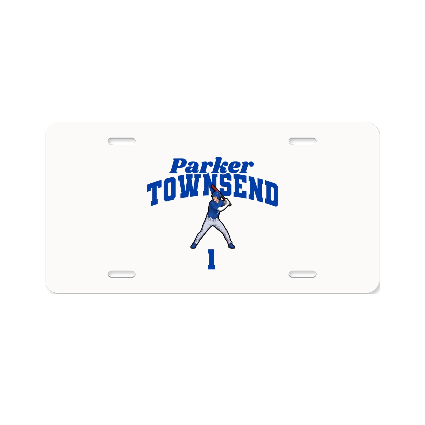 License Plate — Signature Arch in Classic