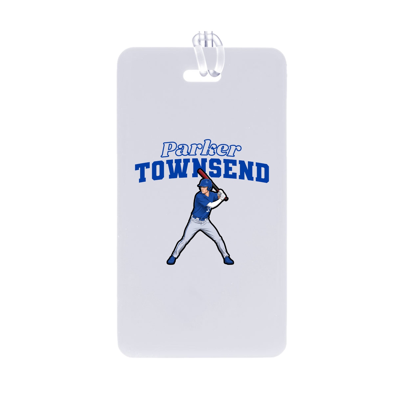 Bag Tag — Name Arch in Classic