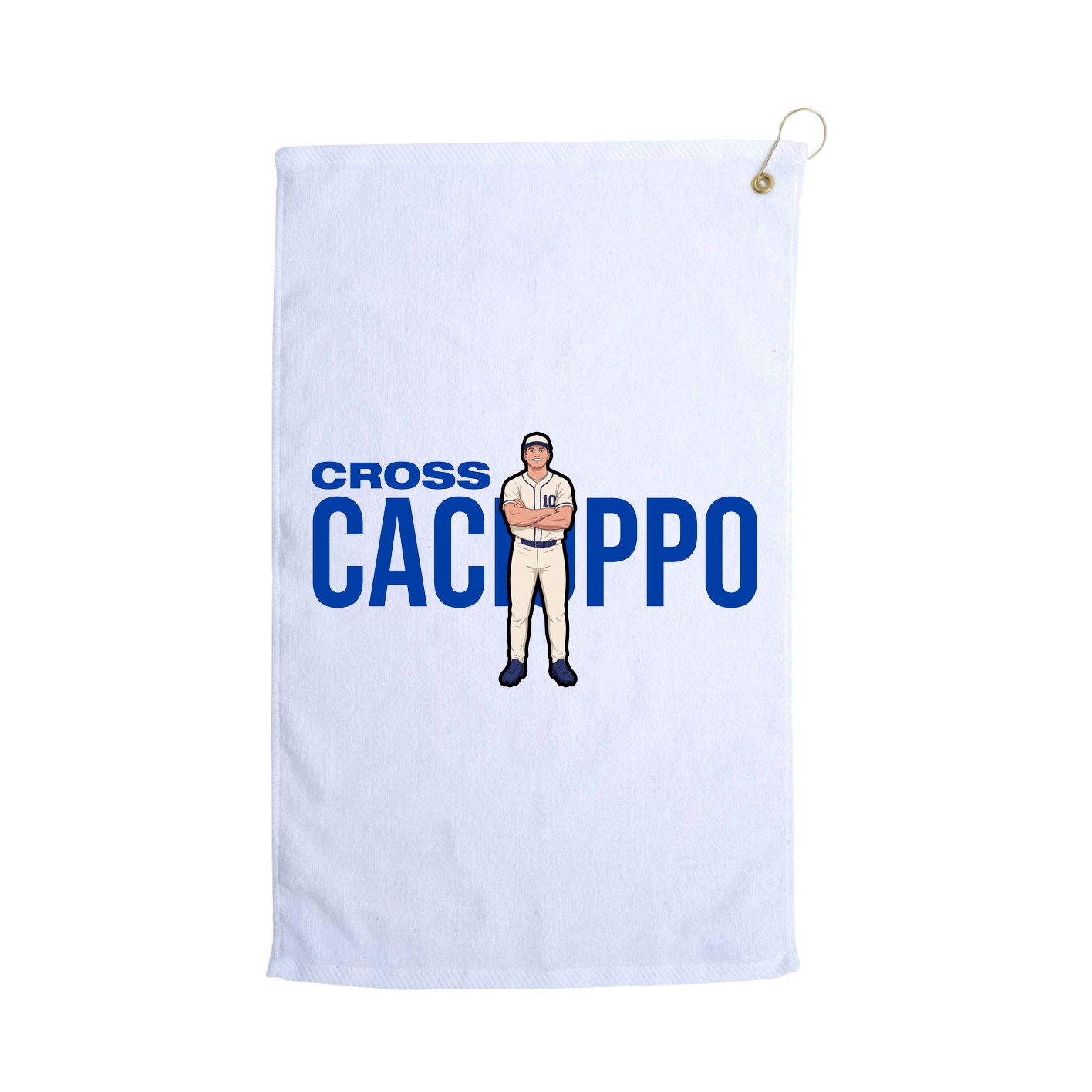 Golf Towel — Player Name in White