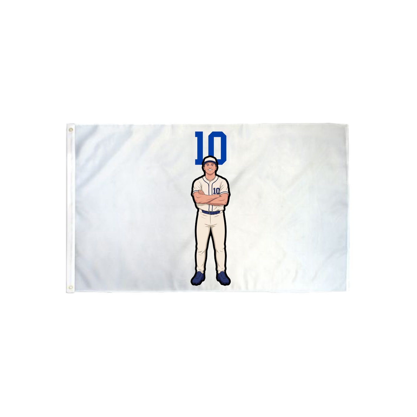 3x5 Flag — Number Top in Classic