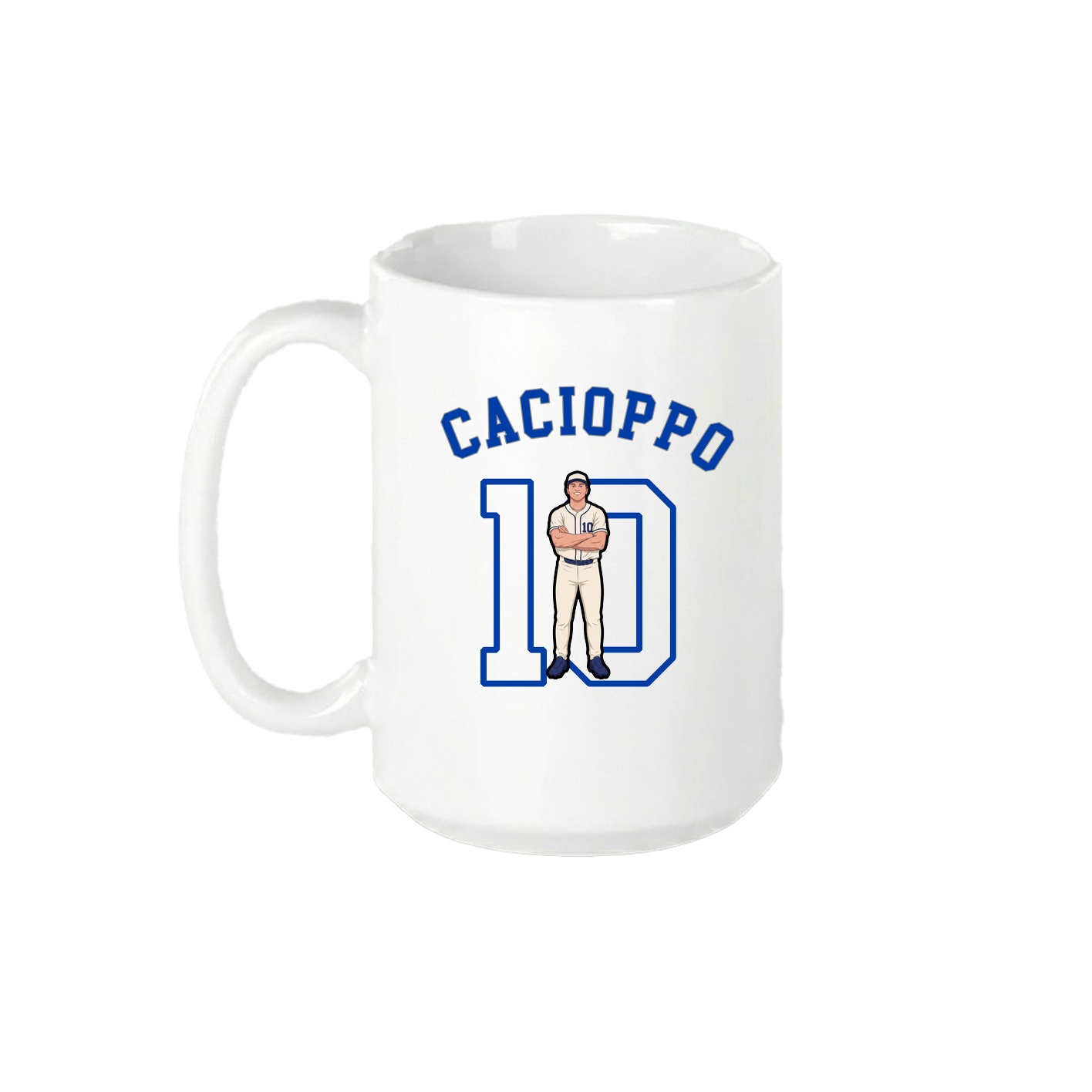15oz Coffee Mug — Shirsey Arch in White