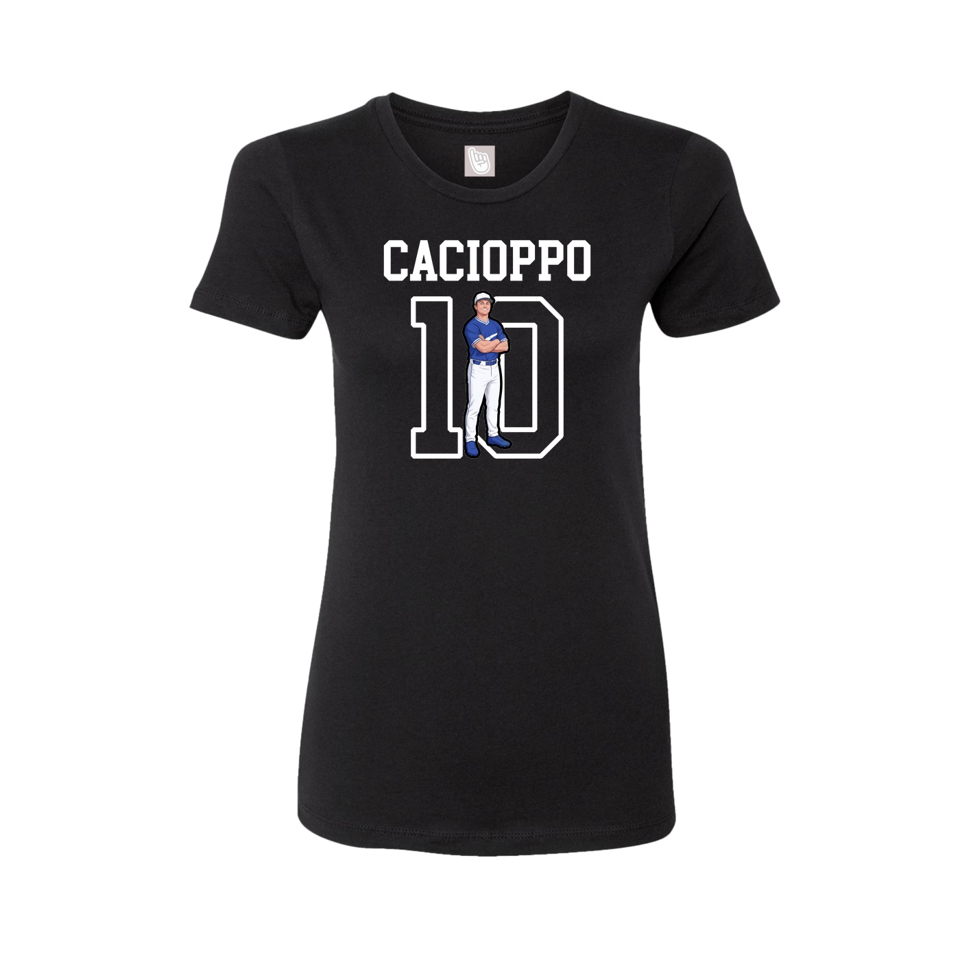 Fitted Women's Tee — Shirsey in Black