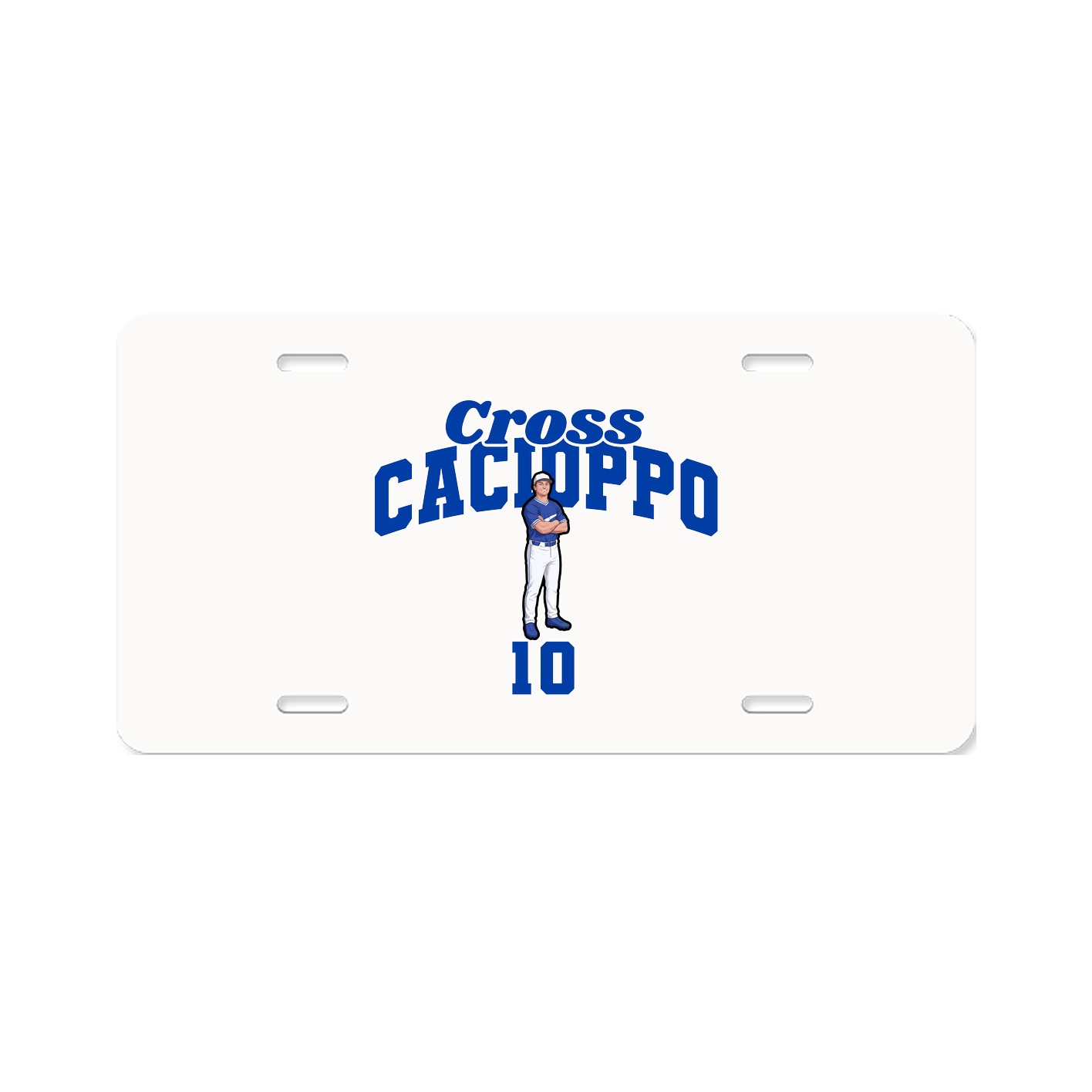 License Plate — Signature Arch in Classic