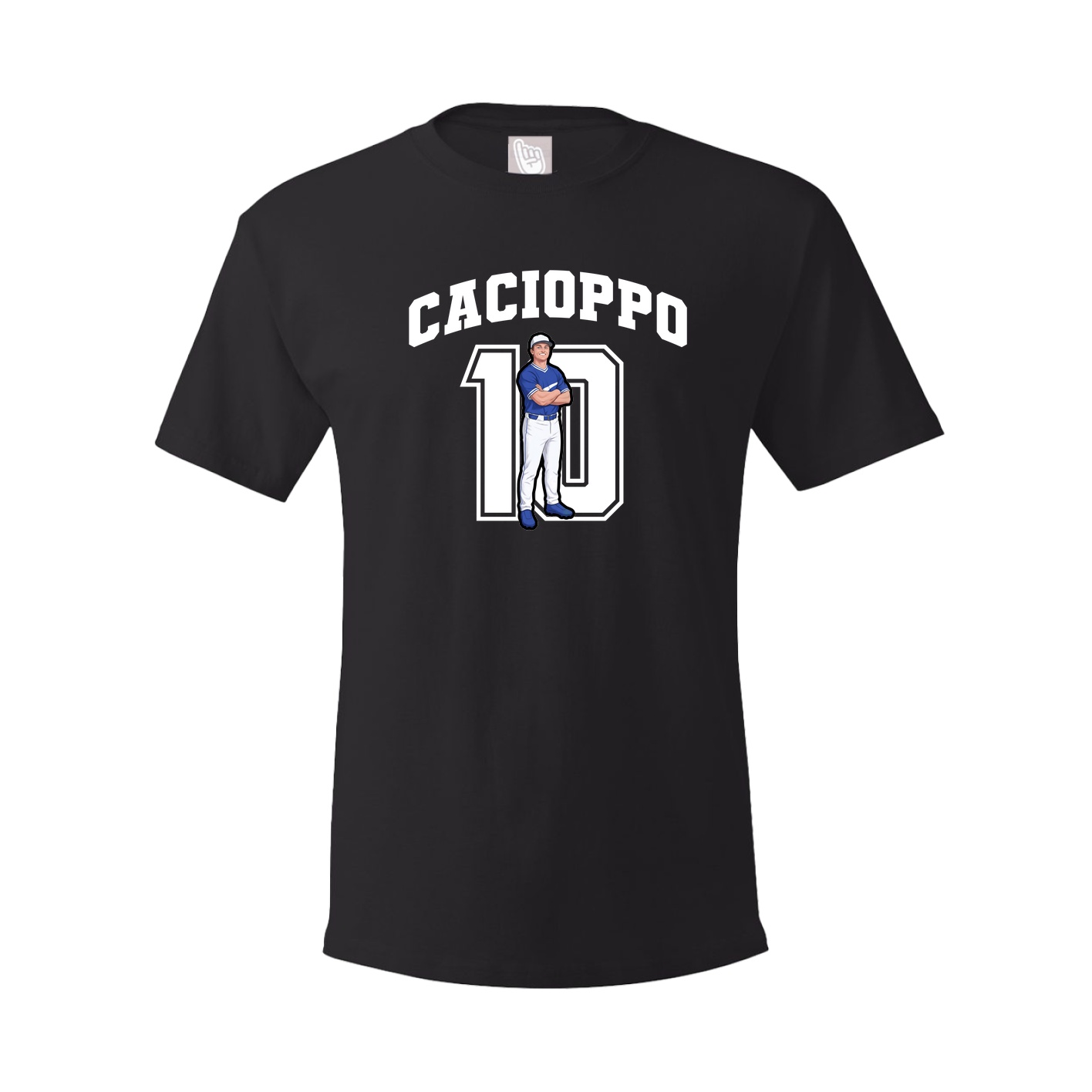 Youth Tee — Number in Black