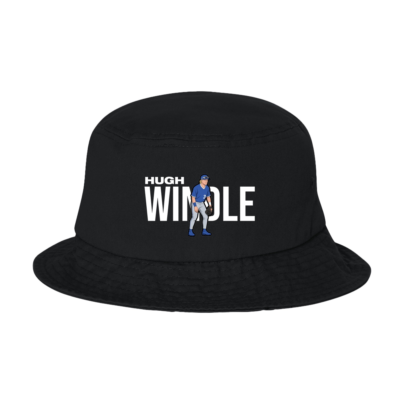 Bucket Cap — Player Name in Black