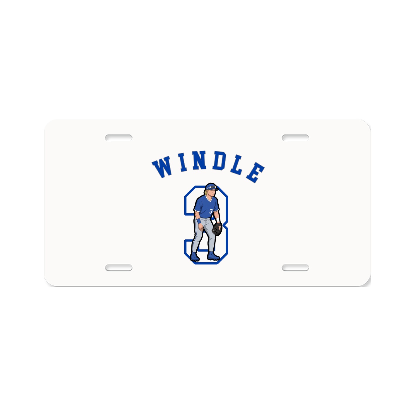 License Plate — Shirsey Arch in Classic
