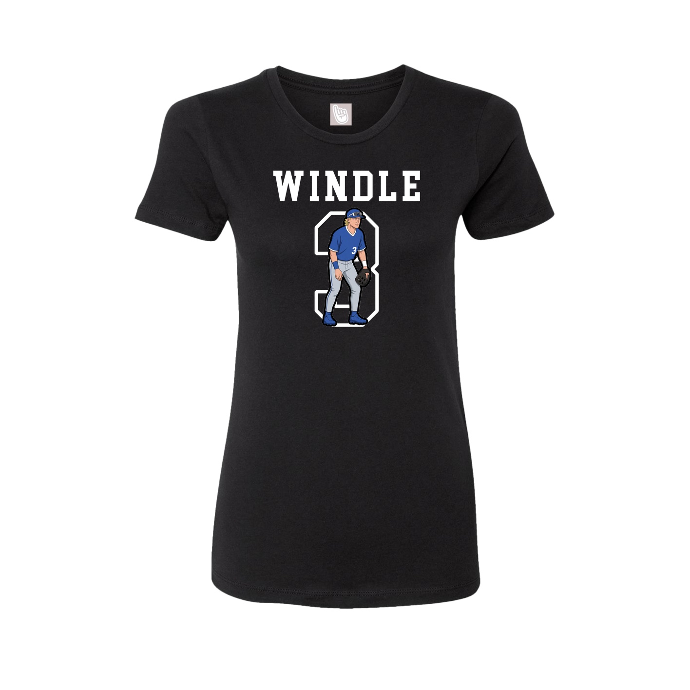 Fitted Women's Tee — Shirsey in Black