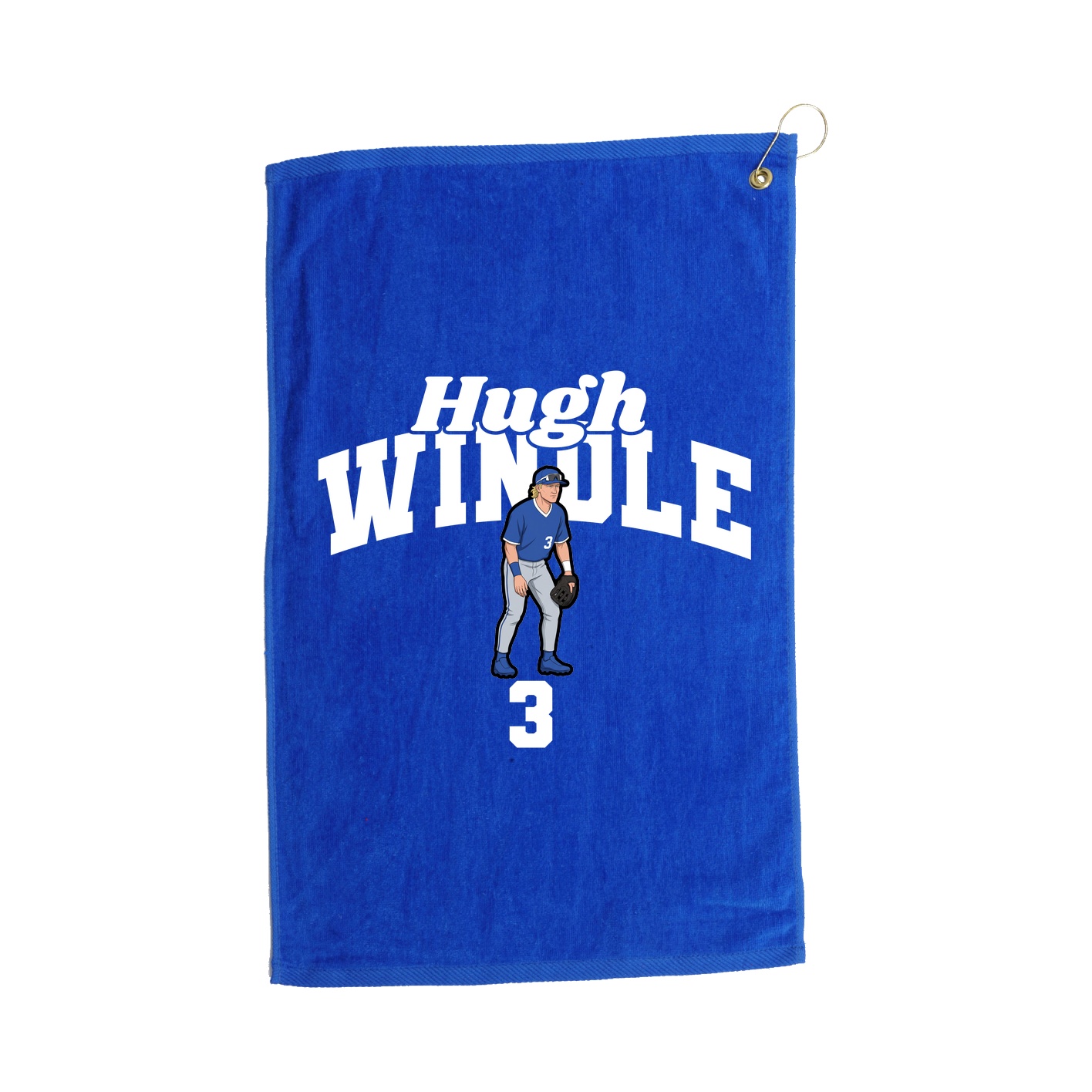Golf Towel — Signature Arch in Royal