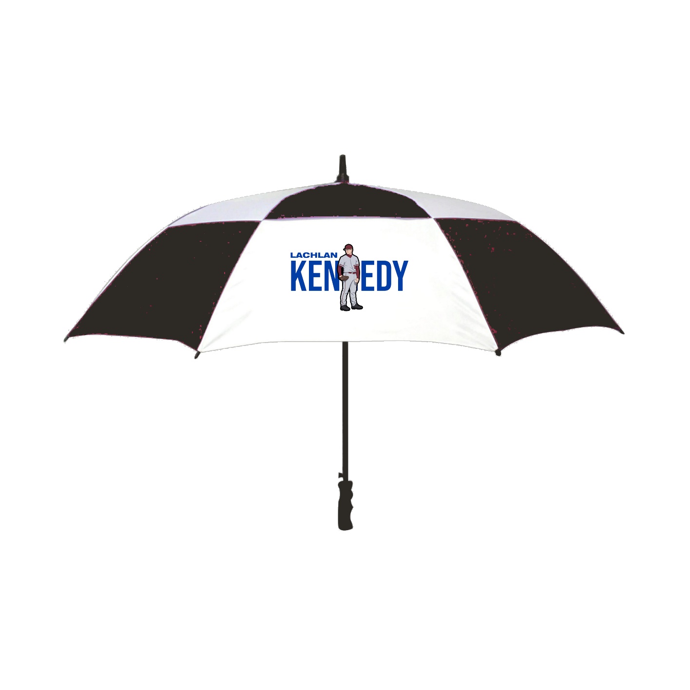 Golf Umbrella — Player Name in Black