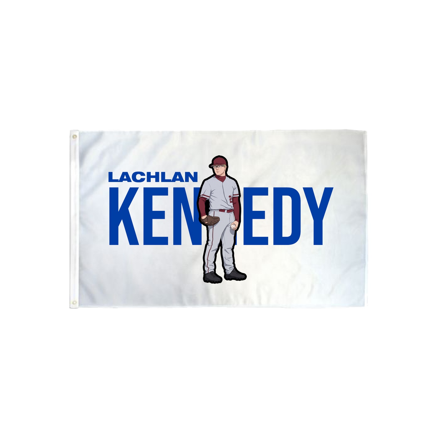 3x5 Flag — Player Name in Classic