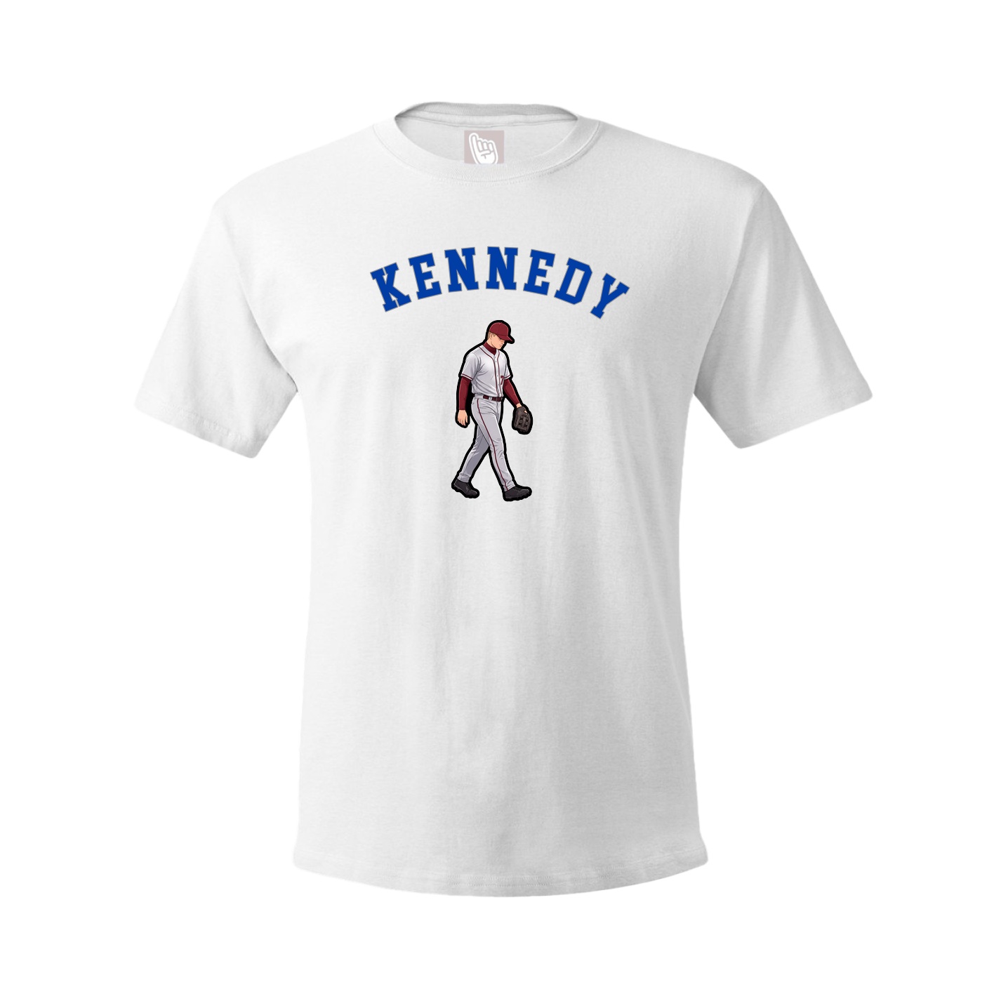 Youth Tee — Shirsey Arch in White