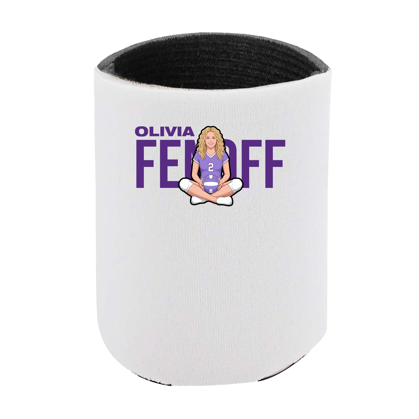 Can Holder — Player Name in White