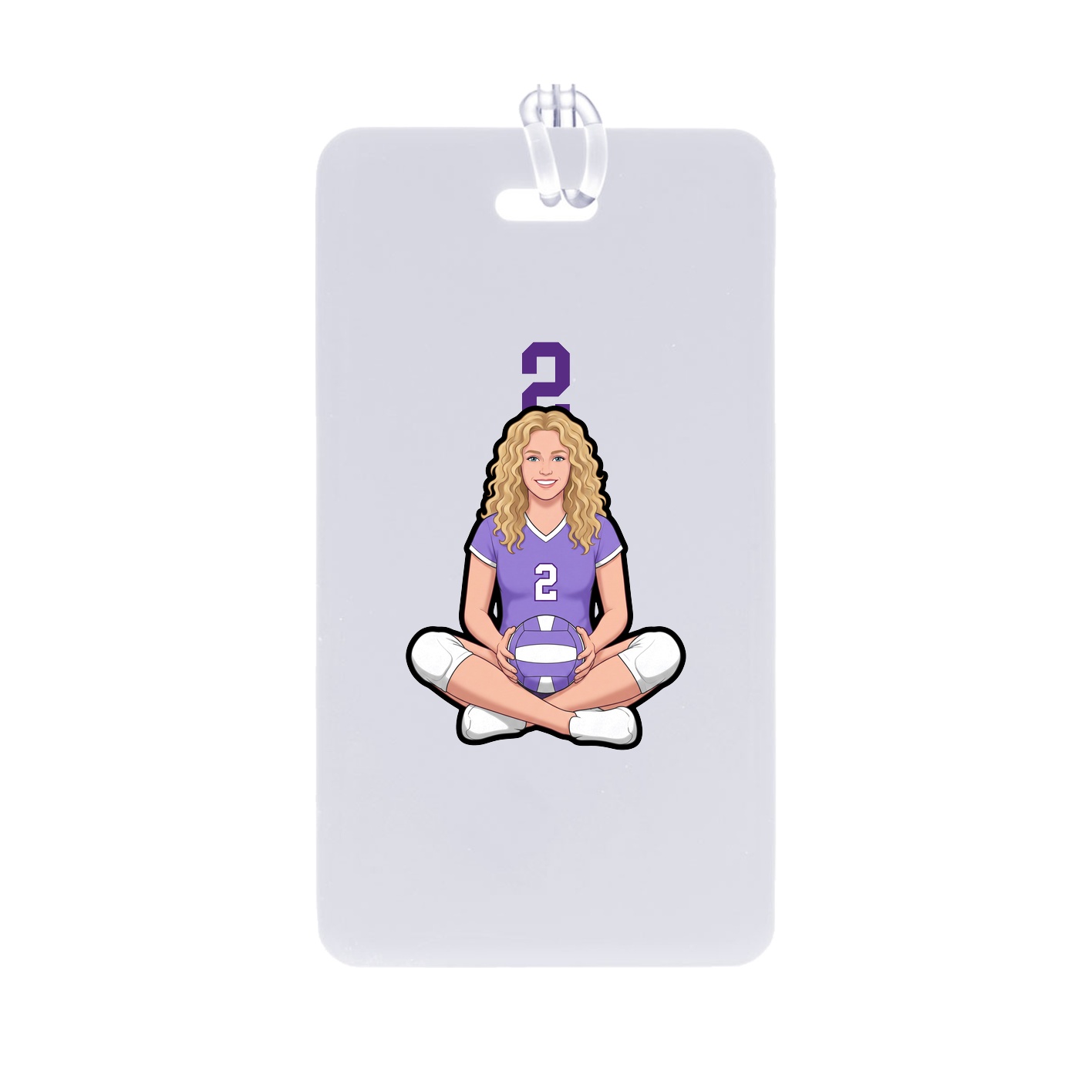 Bag Tag — Number Top in Classic