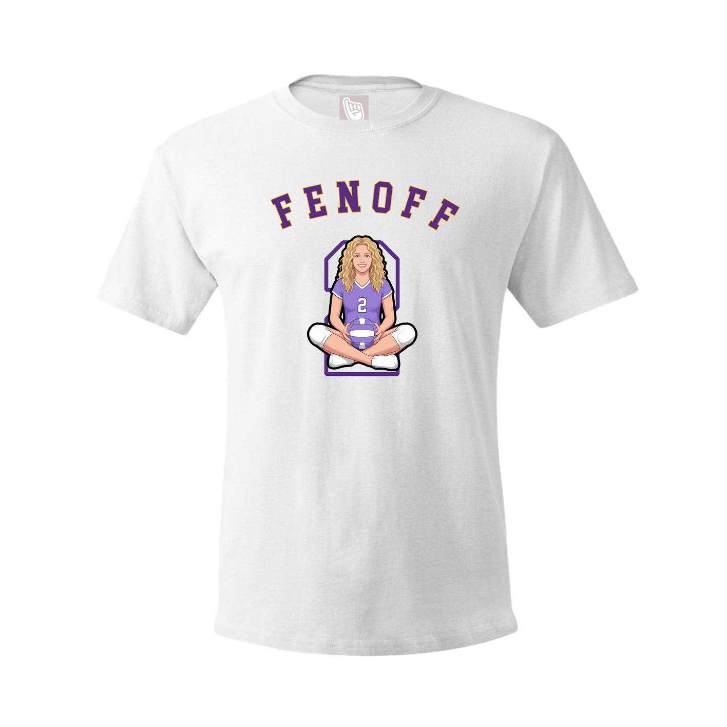 Youth Tee — Shirsey Arch in White