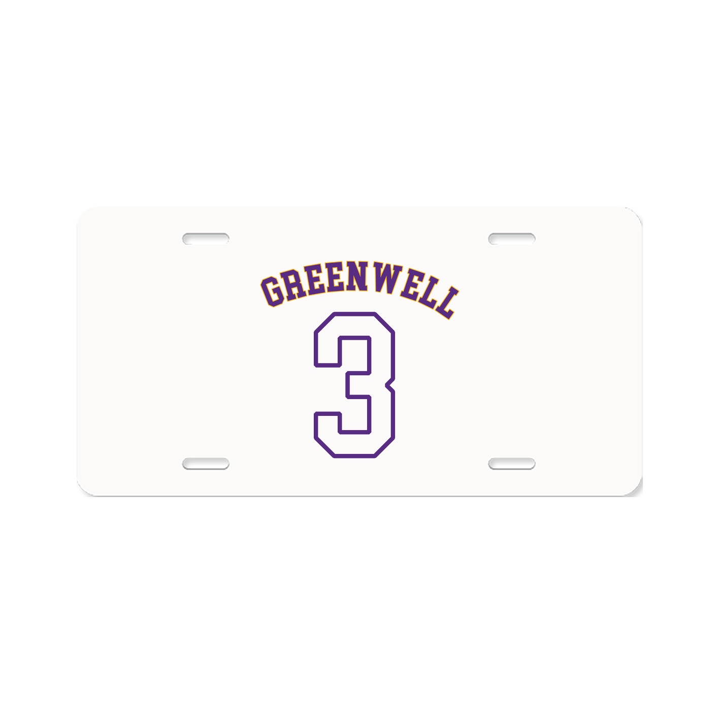 License Plate — Shirsey Arch in Classic