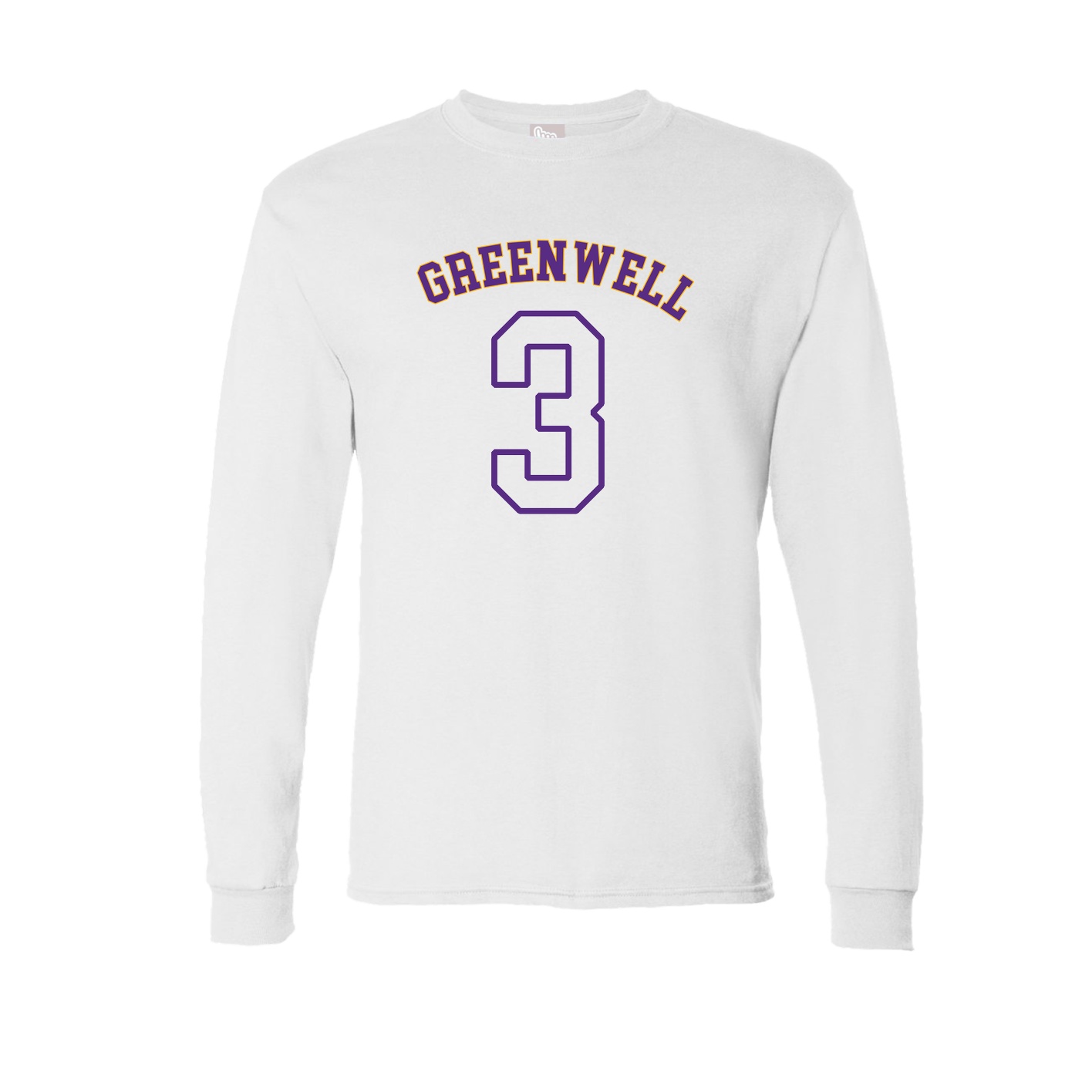 Long Sleeve Tee — Shirsey Arch in White