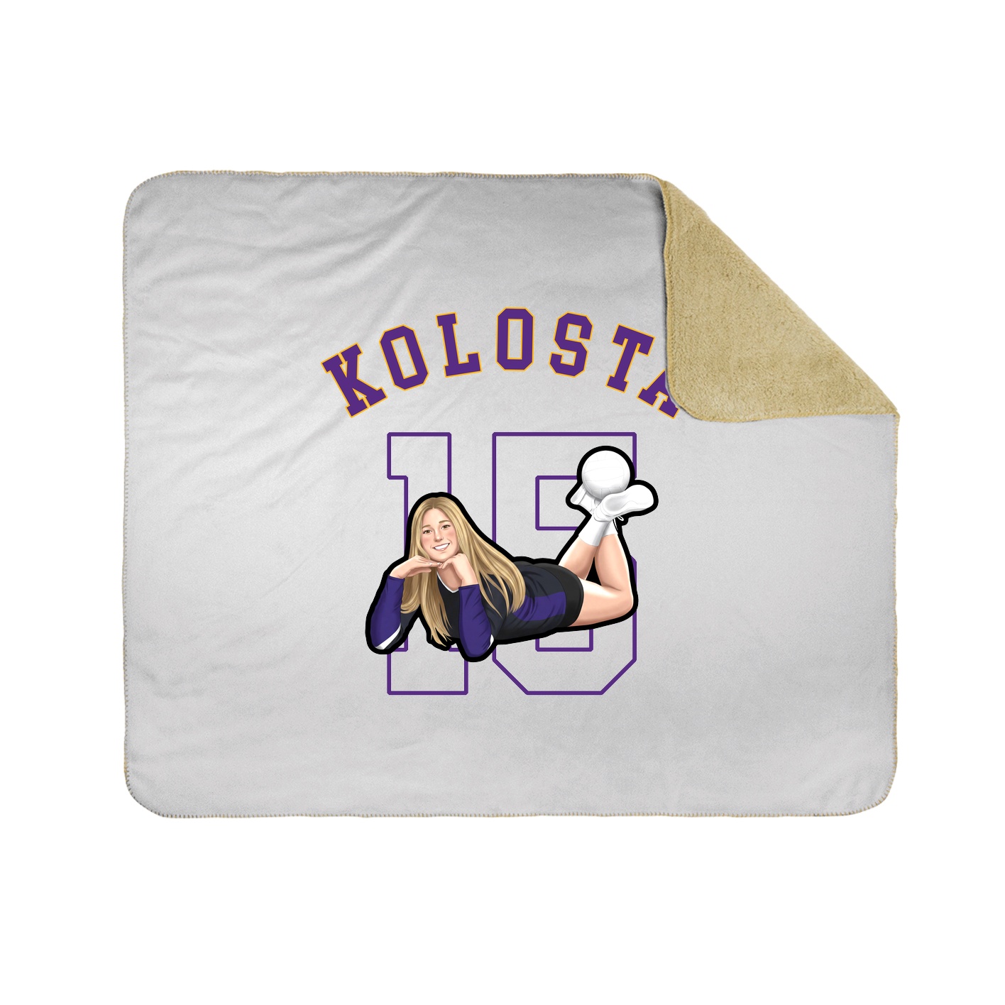 Throw Blanket — Shirsey Arch in White