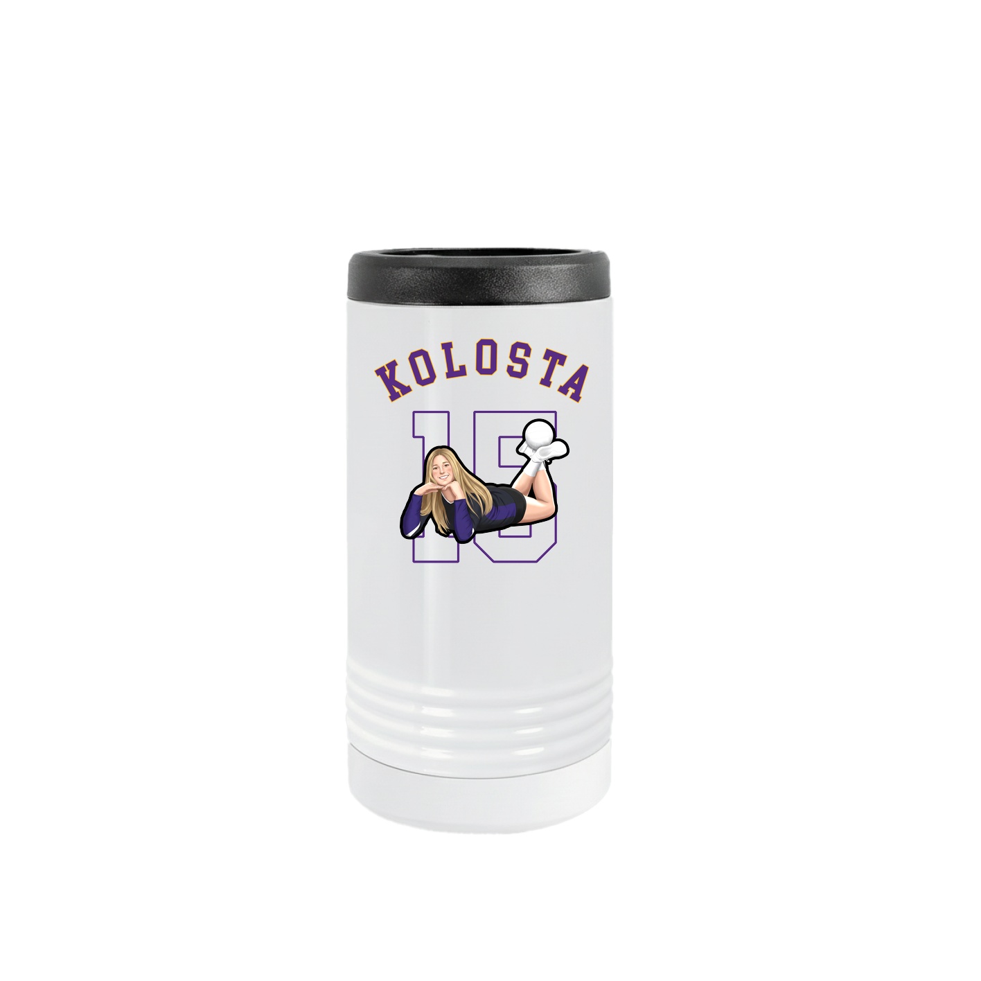 Slim Beverage Holder — Shirsey Arch in White