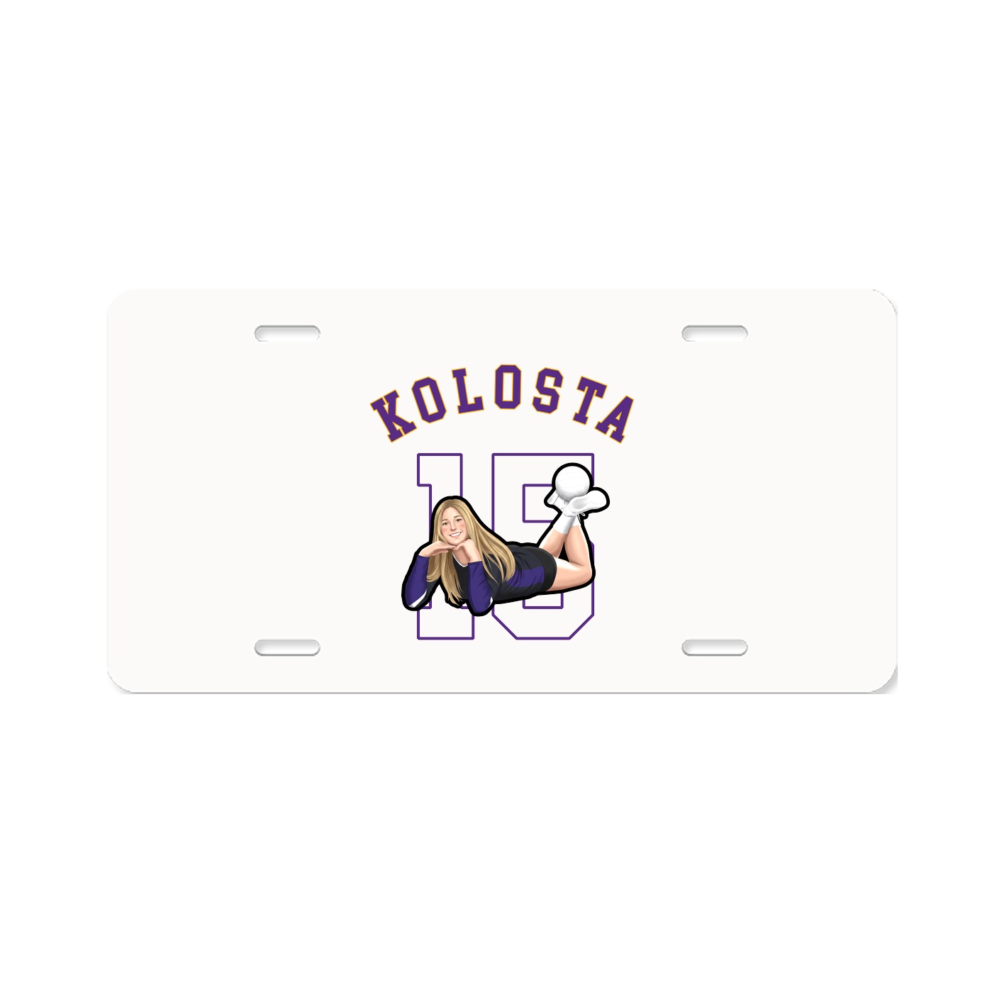 License Plate — Classic in Classic