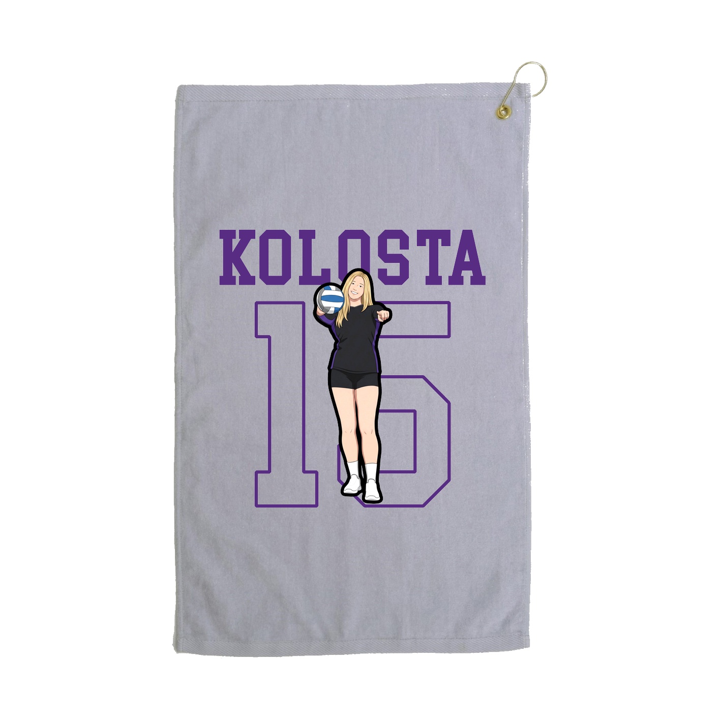 Golf Towel — Shirsey in Grey