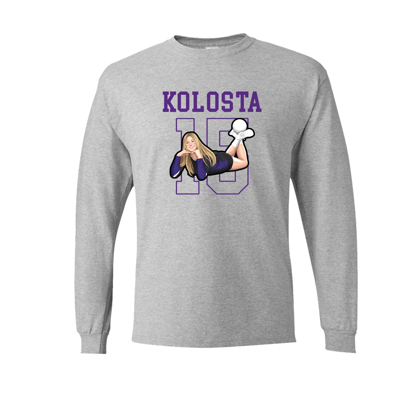 Long Sleeve Tee — Shirsey in Grey