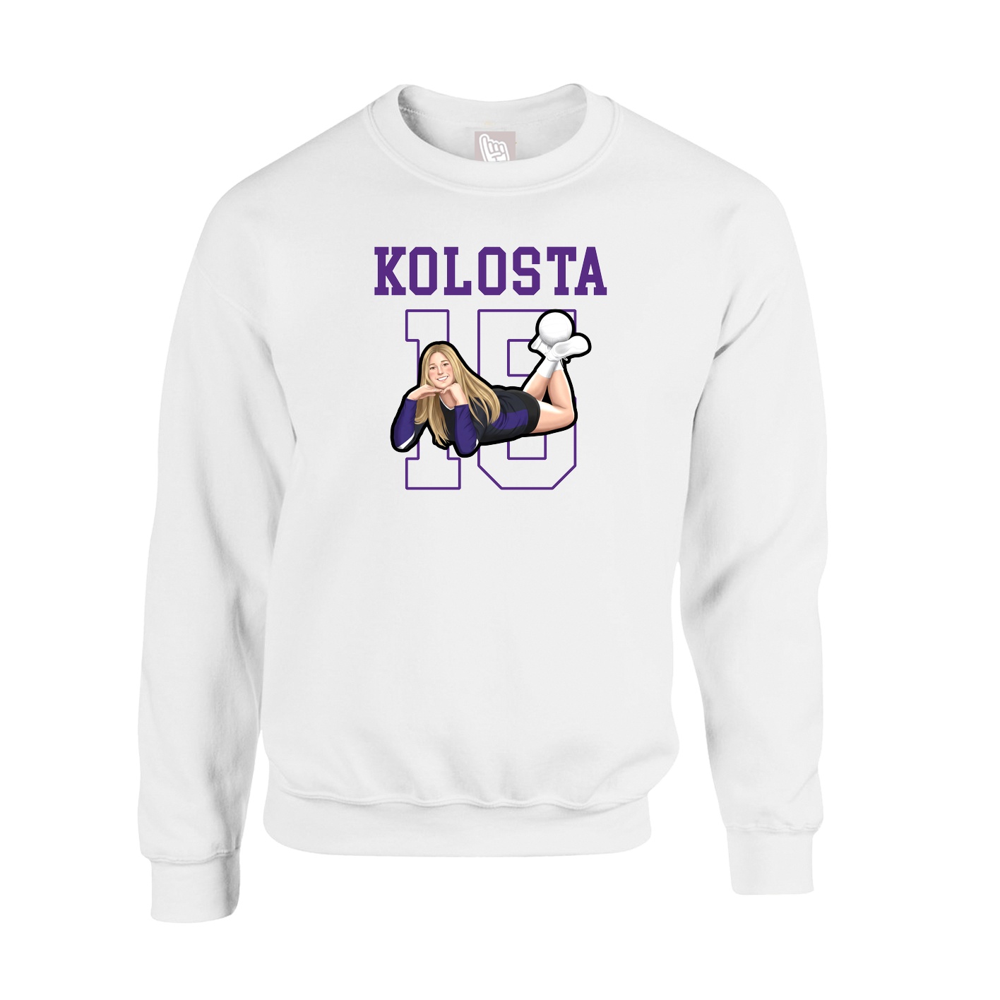 Fleece Crew — Shirsey in White