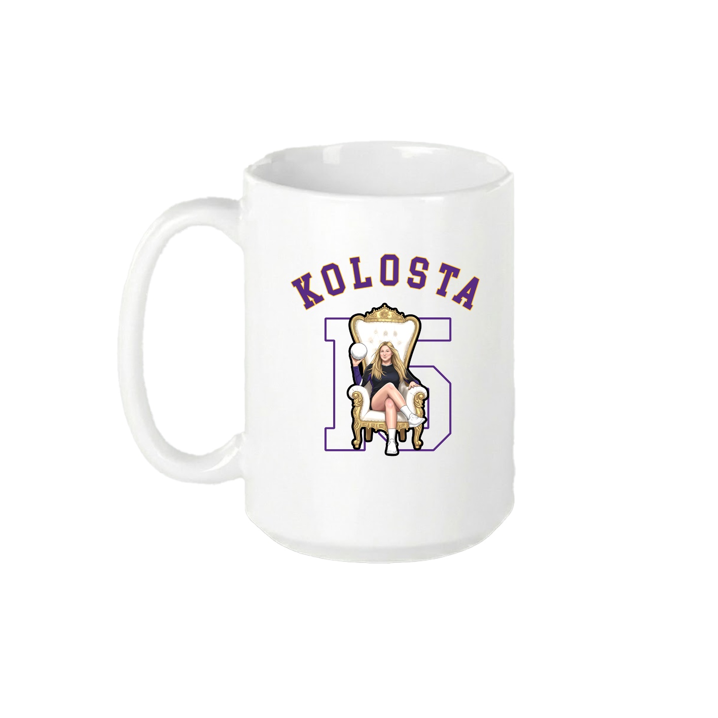 15oz Coffee Mug — Shirsey Arch in White