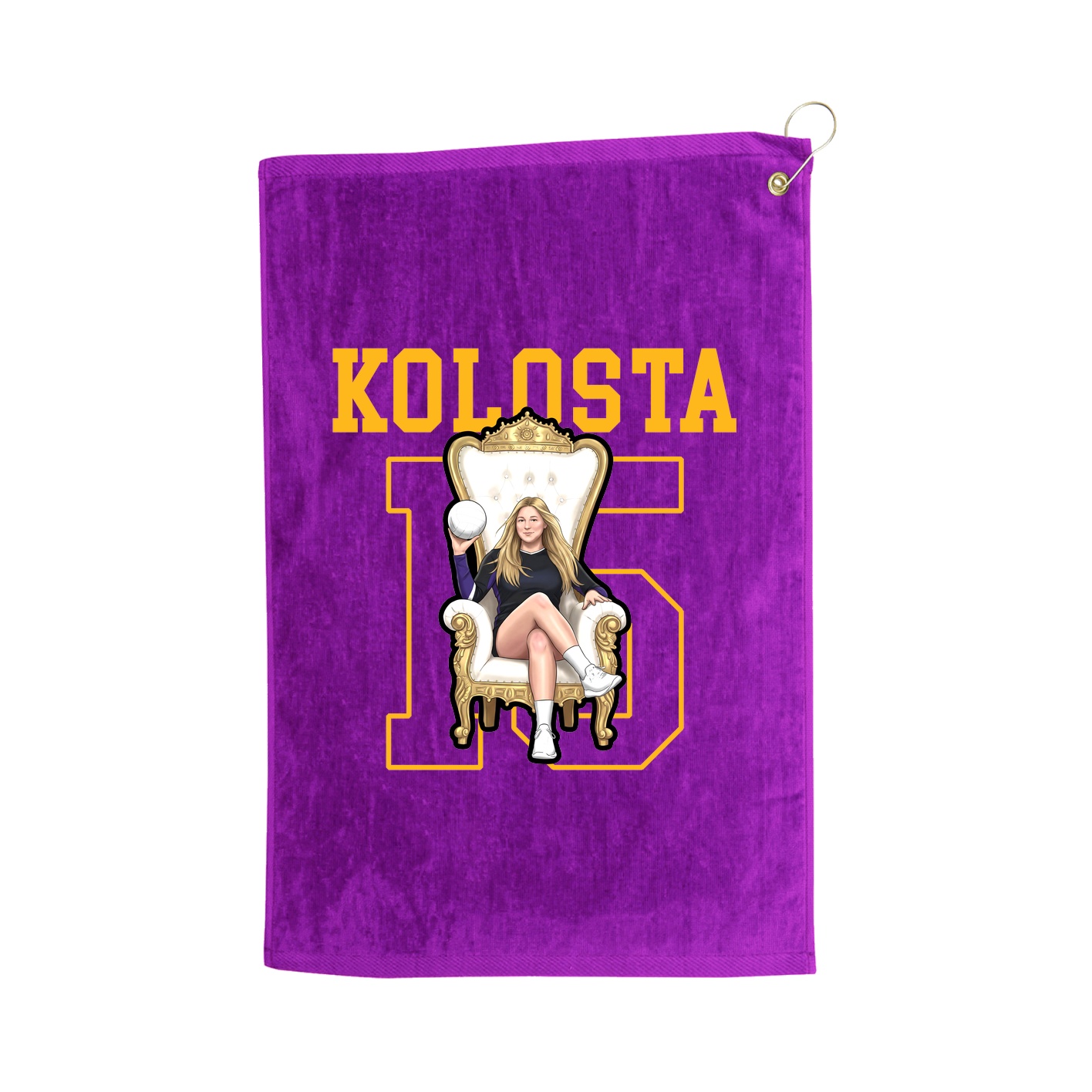 Golf Towel — Shirsey in Purple