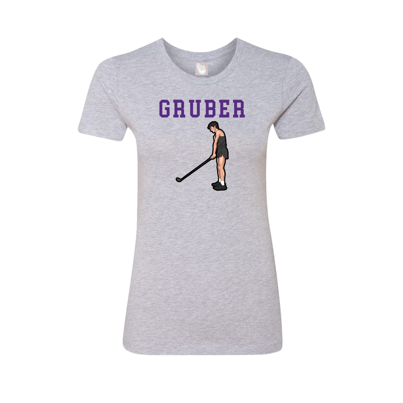 Fitted Women's Tee — Shirsey in Grey