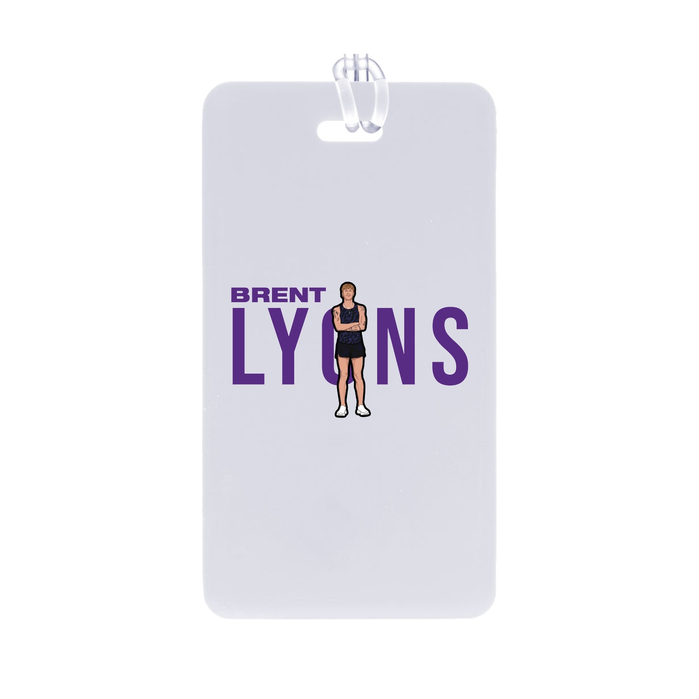 Bag Tag — Player Name in Classic