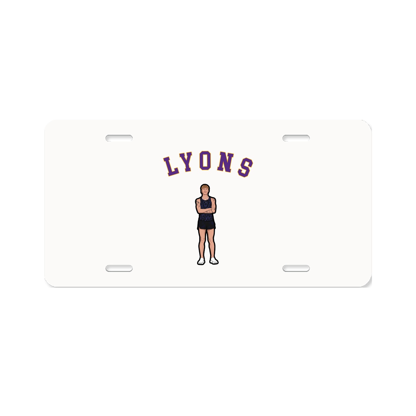 License Plate — Shirsey Arch in Classic
