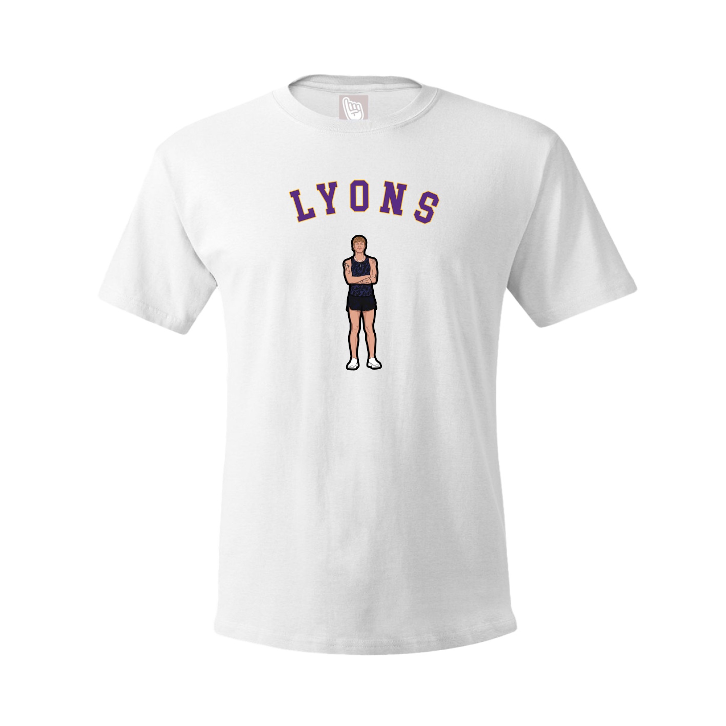 Youth Tee — Shirsey Arch in White