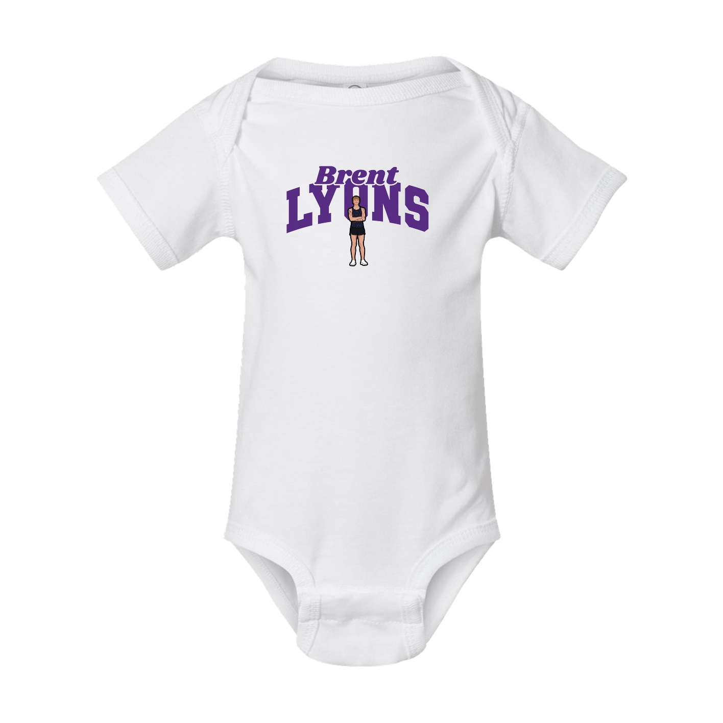 Baby Onesie — Signature Arch in White