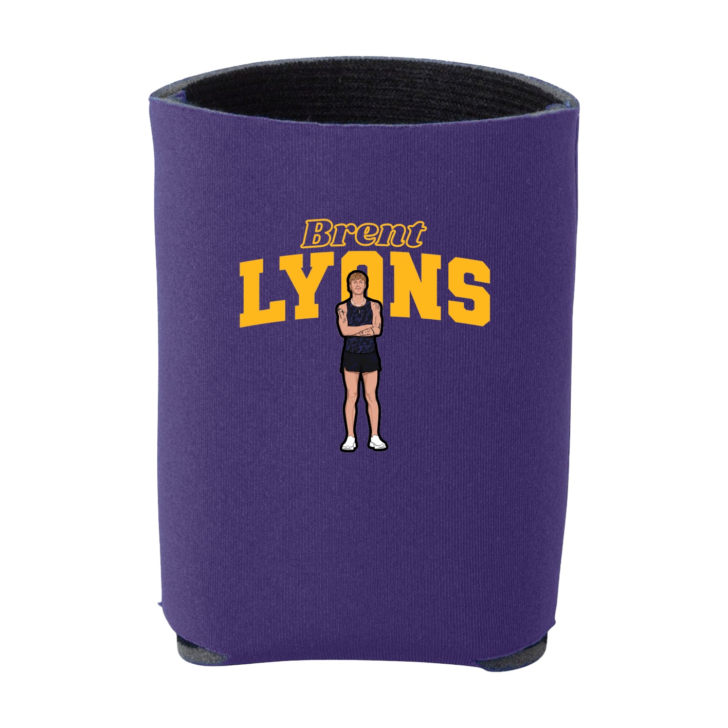 Can Holder — Name Arch in Purple