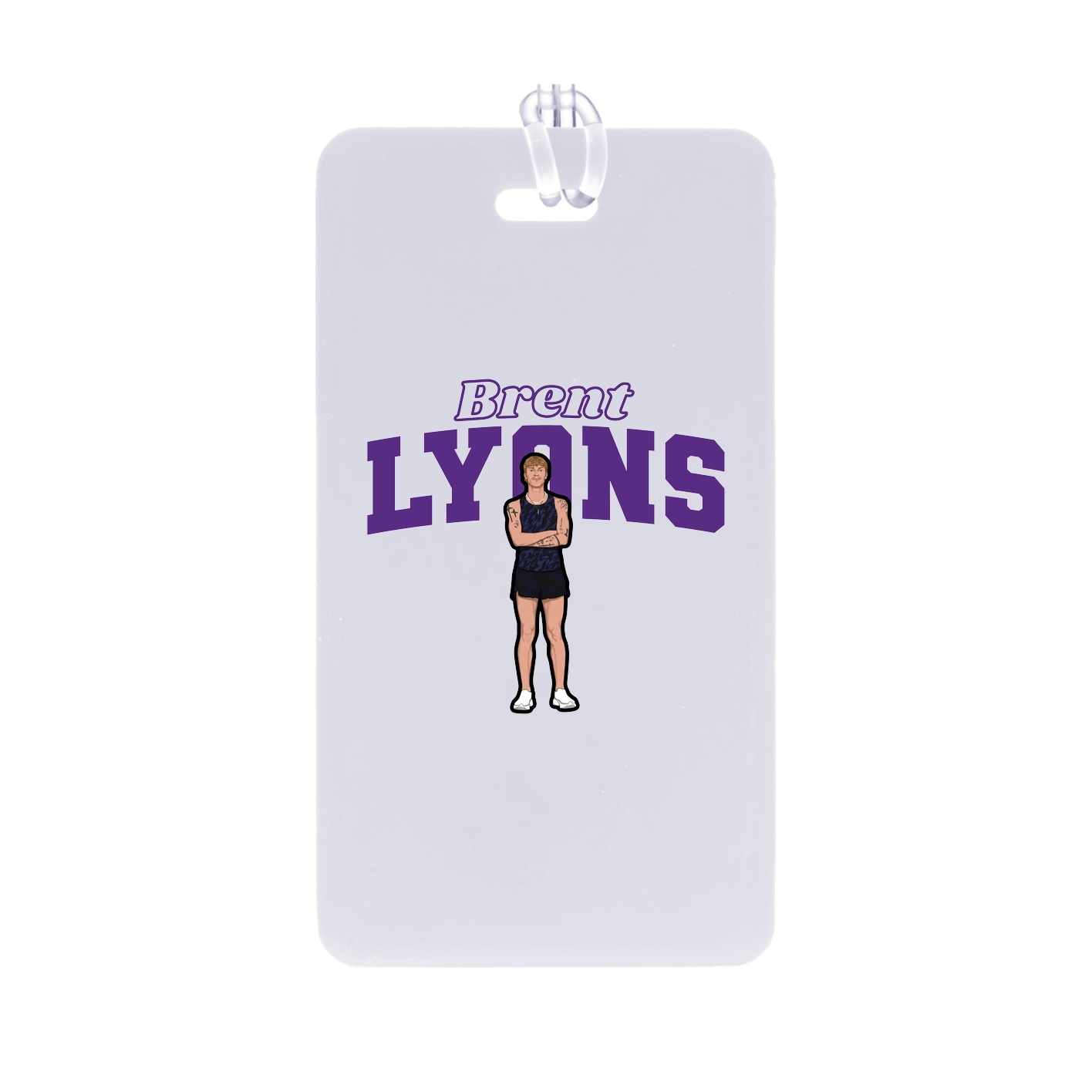 Bag Tag — Name Arch in Classic