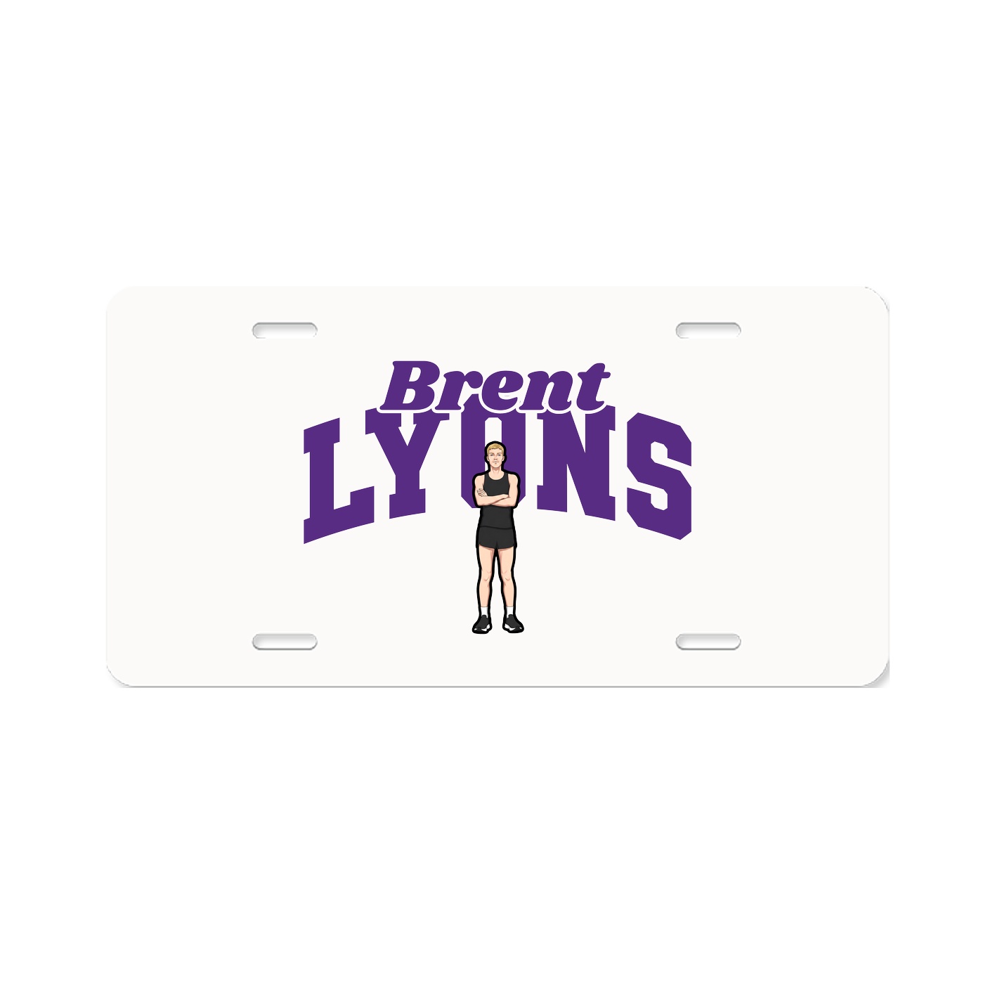 License Plate — Signature Arch in Classic