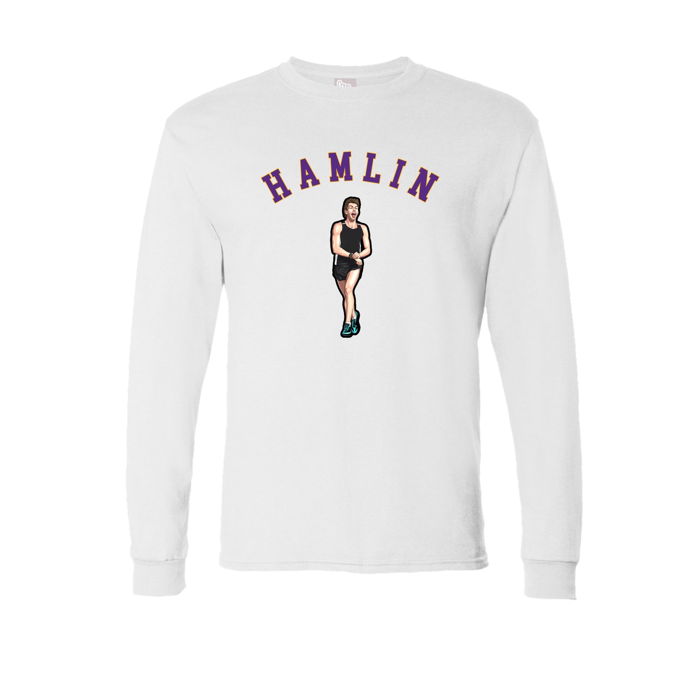 Long Sleeve Tee — Shirsey Arch in White