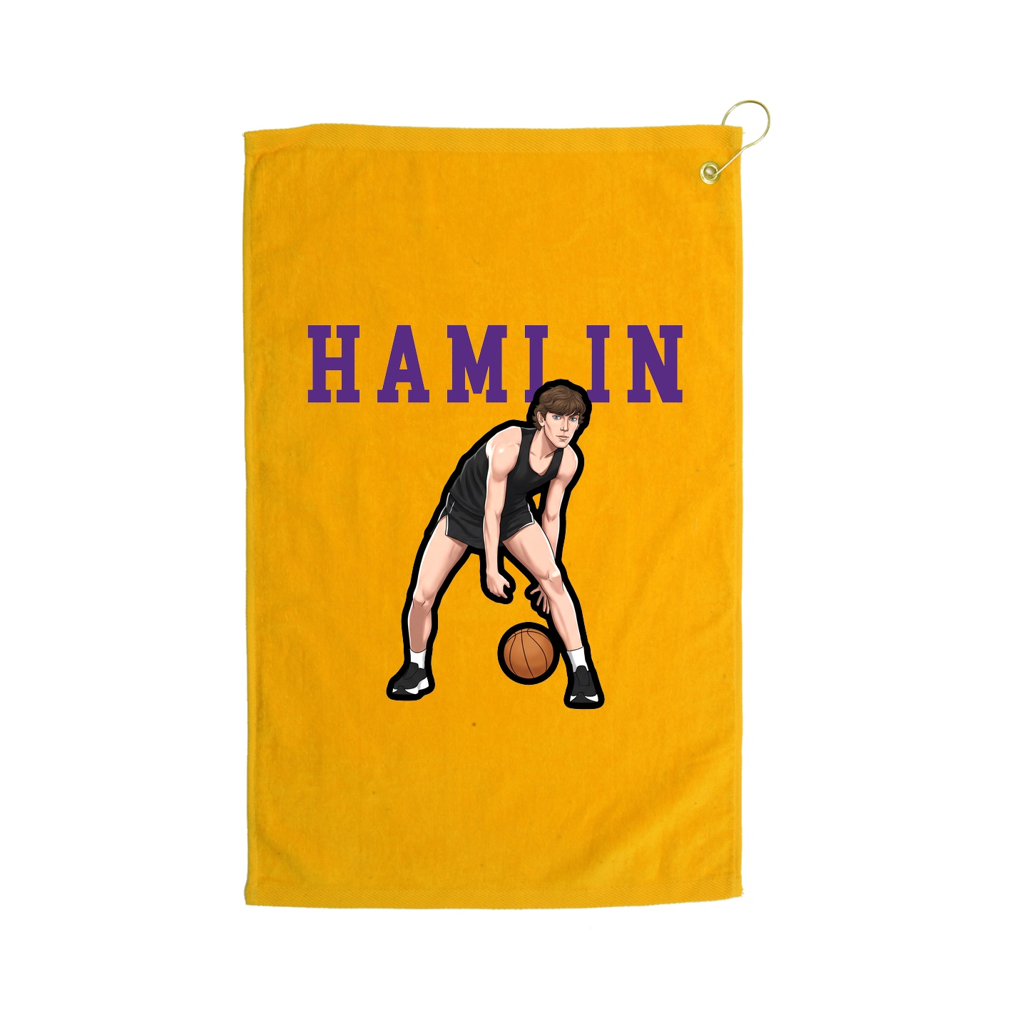 Golf Towel — Shirsey in Gold