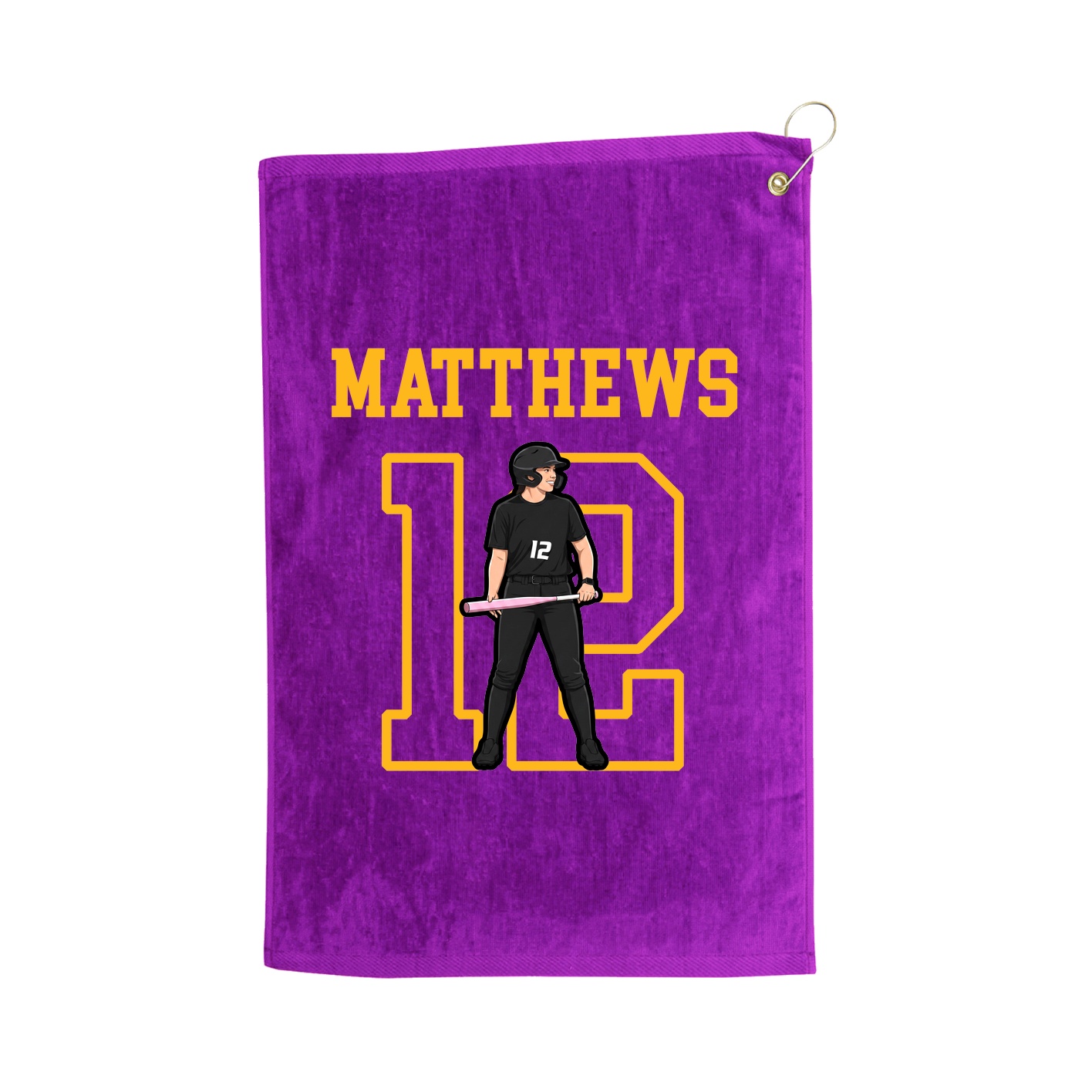 Golf Towel — Shirsey in Purple