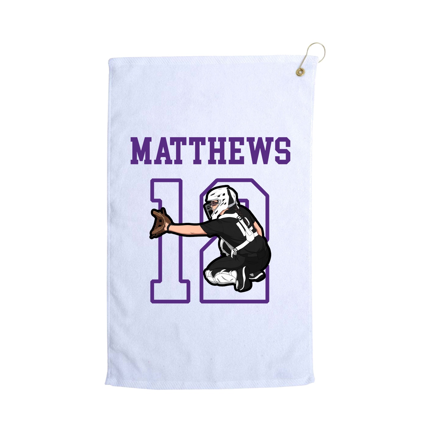 Golf Towel — Shirsey in White