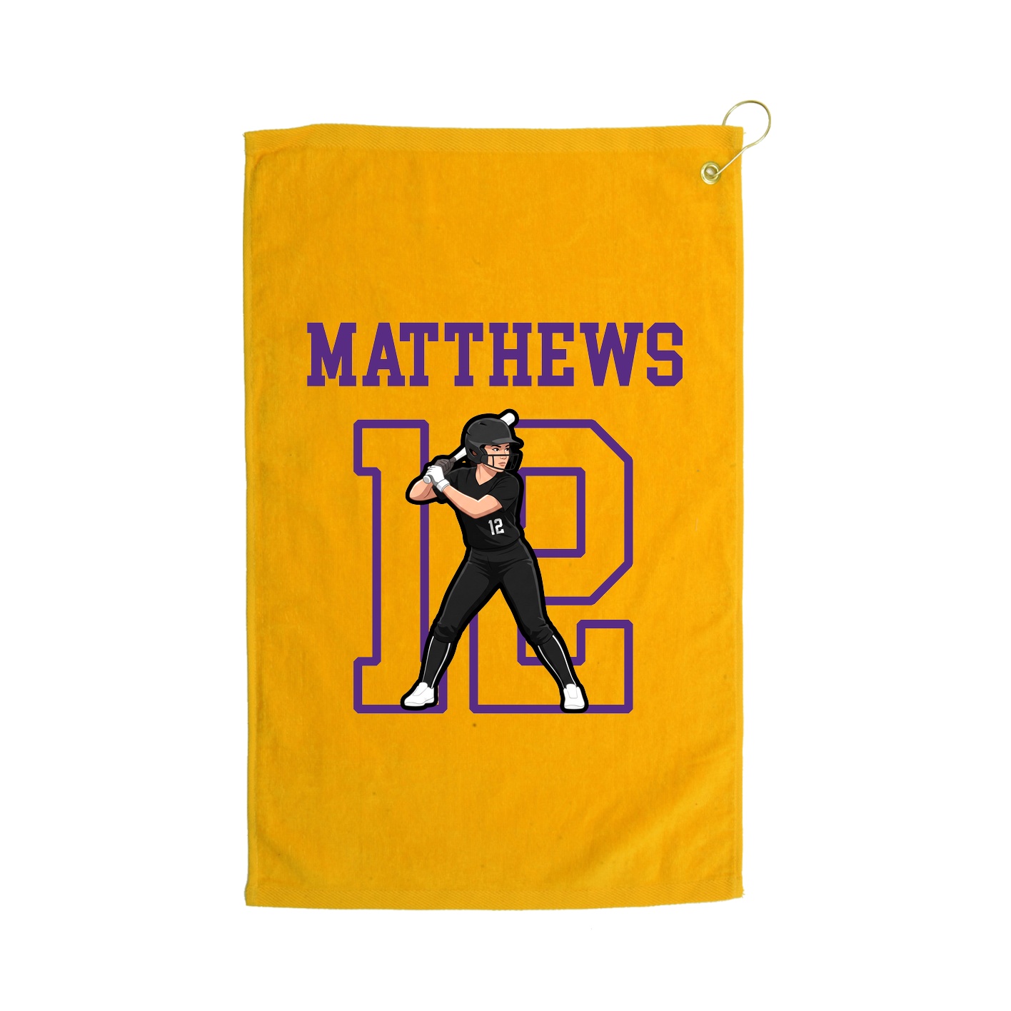 Golf Towel — Shirsey in Gold