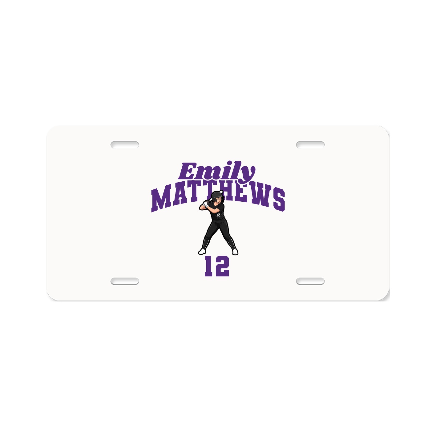 License Plate — Signature Arch in Classic