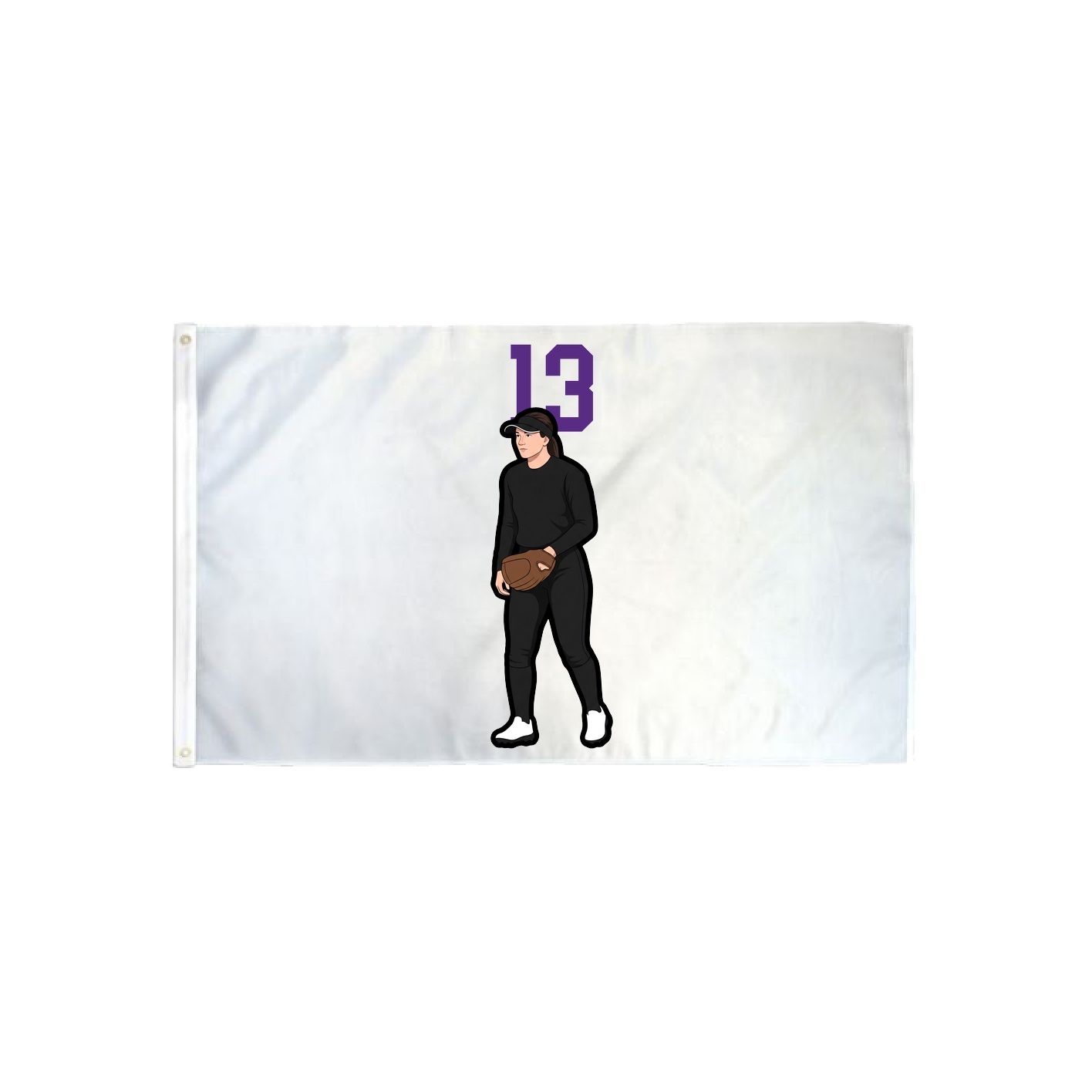 3x5 Flag — Number Top in Classic
