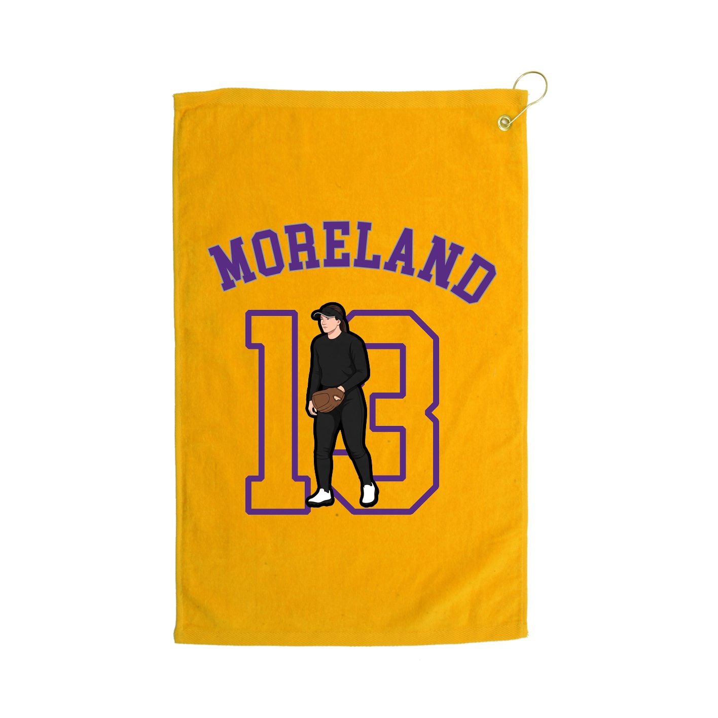 Golf Towel — Shirsey Arch in Gold