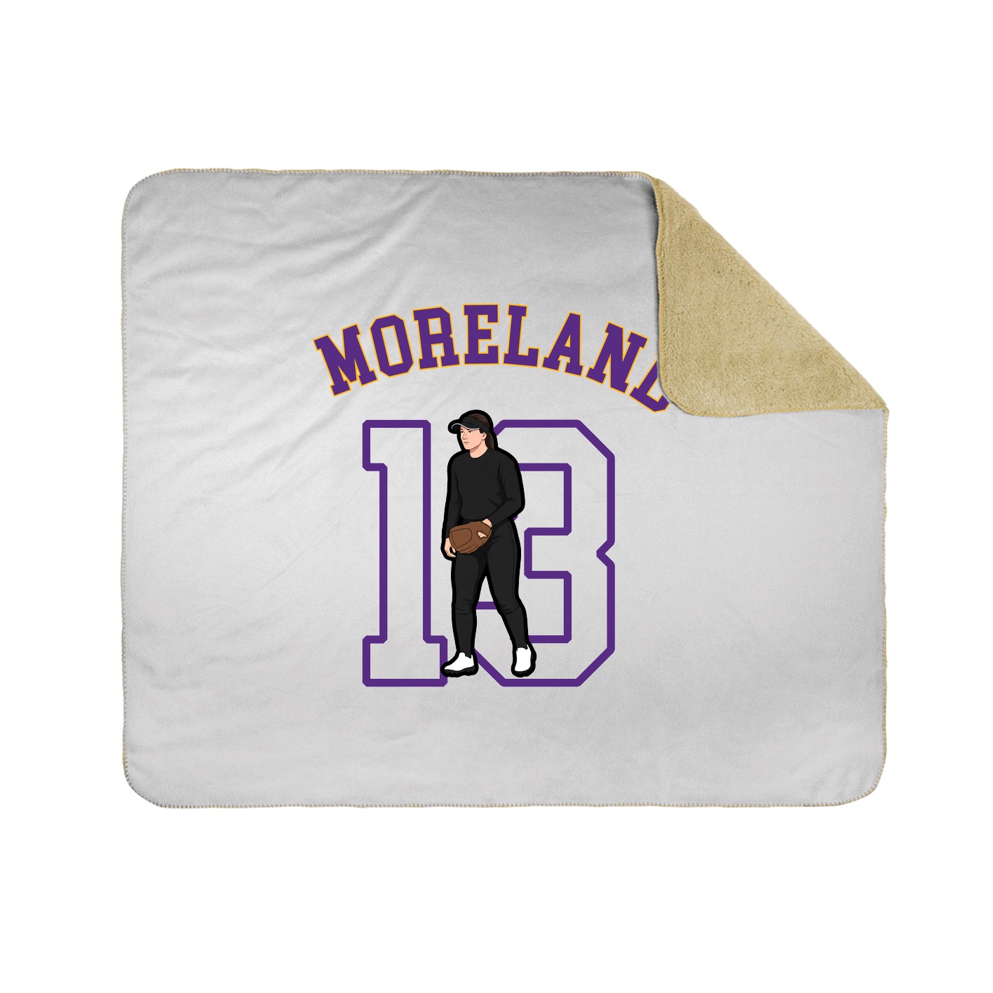 Throw Blanket — Shirsey Arch in White
